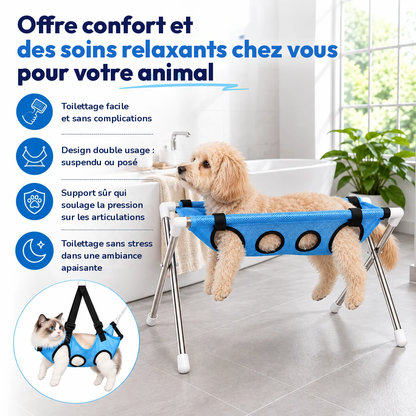 Hamac de bain pour chien et chat